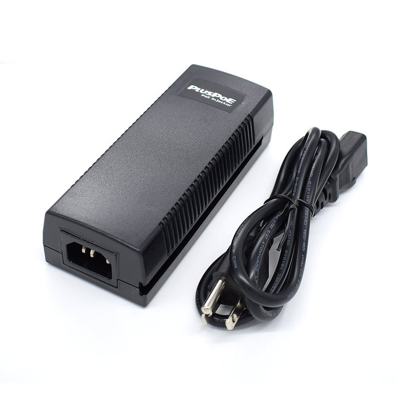 PLUSPOE 48 Volt Power Over Ethernet PoE Injector Adapter with 2-Ports PoE Out Max 48 watts for 2 IP Cameras, VOIP Phones or Access Points and Other 10/100M 802.3af Devices - Image 2